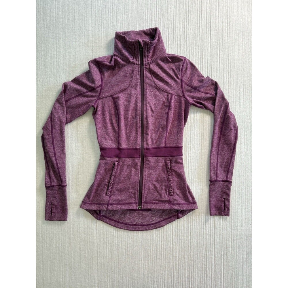 Lululemon Define Jacket Women’s Purple Full Zip Fitted Style Size Small